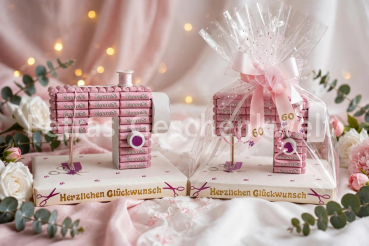 Pralinen Nähmaschine zum Geburtstag